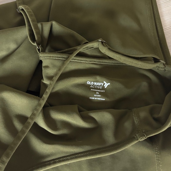 Full Length Bodysuit Sleeveless in Olive Green - Picture 3 of 4